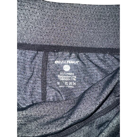 Dealyork charcoal bike short with padded saddle and grip on legs - size 2XL - Picture 5 of 5